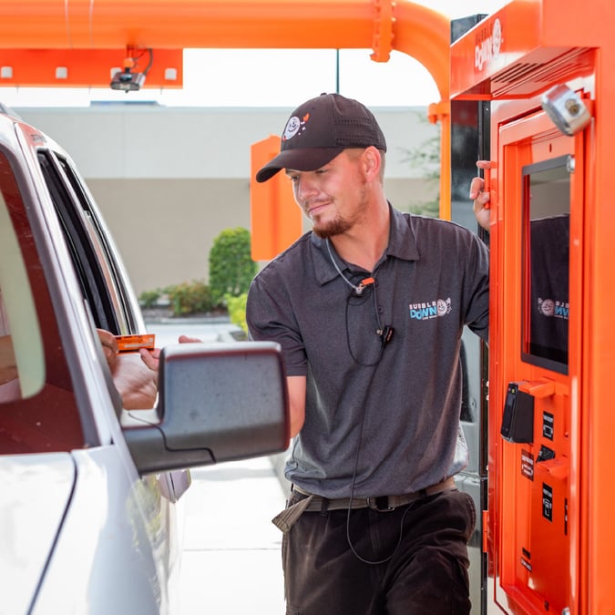 Take A Tour Bubble Down Car Wash
